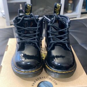 Black Patent Leather Dr. Martens